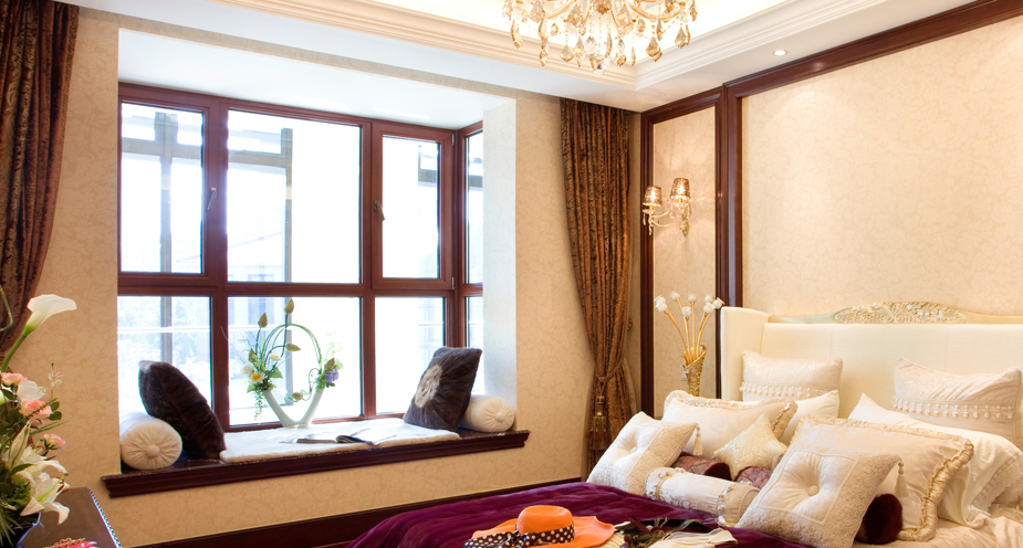 金堂木為中商集團(tuán)提供鋁包木門窗案例