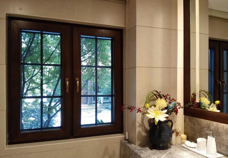 鋁包木門窗實拍展示